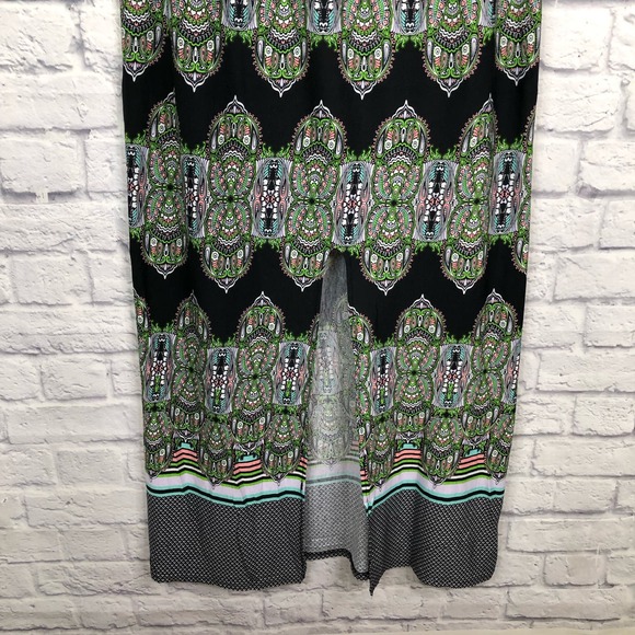 Last Exit Lycra Stretch OTS Maxi Dress Plus 2X - Picture 7 of 9